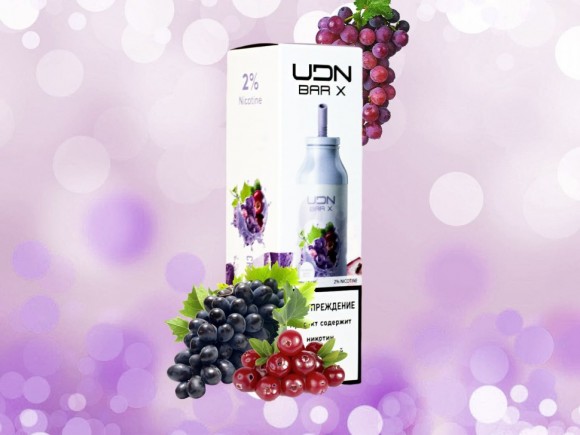 UDN BAR X Double Cranberry Grape 7000 тяг.