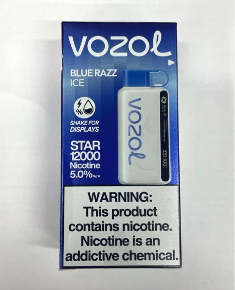 Vozol Star ( BLUE RAZZ ICE ) 12000 затяжек.