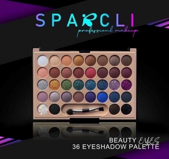 Палетка теней для век SPARCLI Beauty 36 Eyeshadow Palette