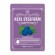 Тканевая маска для лица с экстрактом черники For The Skin Super Food Real Vegifarm Double Shot Mask Blueberry