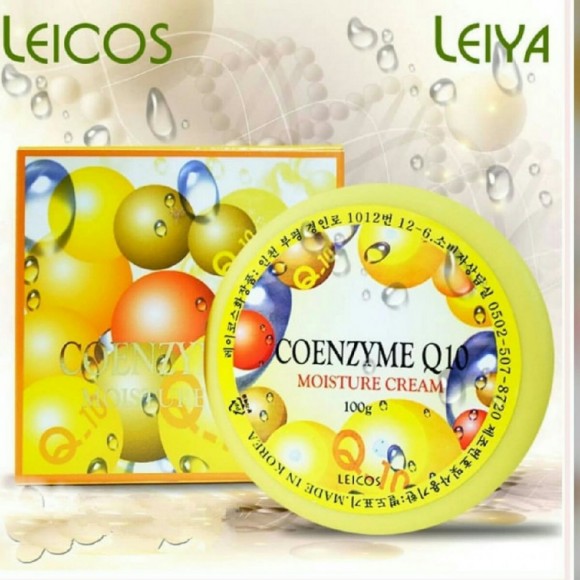 Крем для лица с коэнзимом Q10 Leiya Coenzyme Q10 Moisture Cream 100g