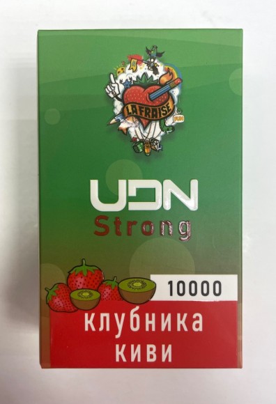 UDN Srong ( Клубника Киви ) 10000 затяжек.