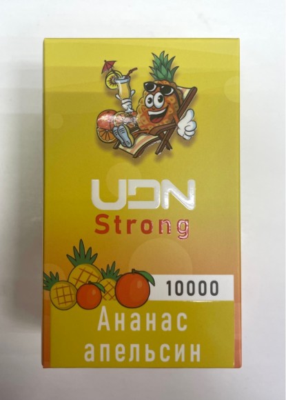 UDN Srong ( Ананас апельсин ) 10000 затяжек.