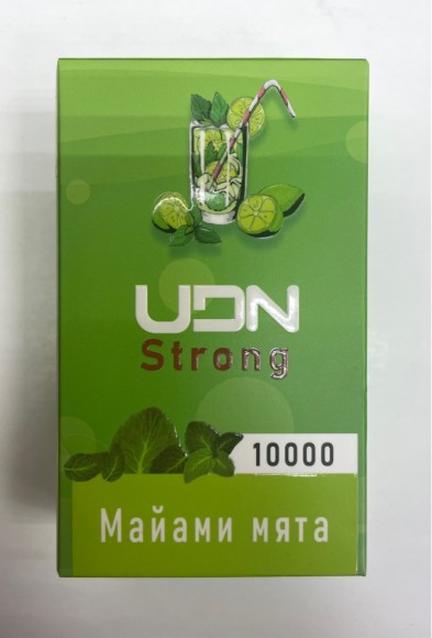 UDN Srong ( Майами мята ) 10000 затяжек.