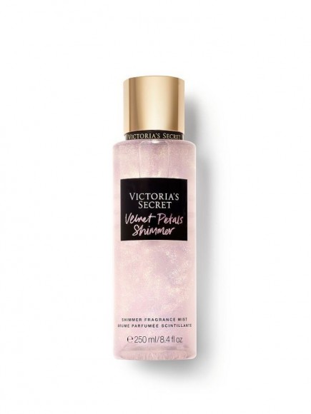  Спрей парфюмированный для тела мерцающий Victoria's Secret Velvet Petals250 ml