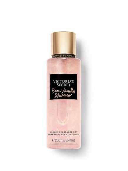 Спрей парфюмированный для тела мерцающий Victoria's Secret Bare Vanilla 250 ml