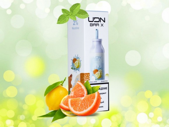 UDN BAR X Mint Orange Lemon 7000 тяг.